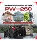 Balwaan Electric Pressure Washer Lightweight PW-250